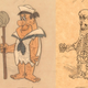 Image for article titled Skeleton illustrations get under cartoon characters' skin